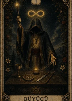 Büyücü Tarot Kartı anlamı ve sembolleri